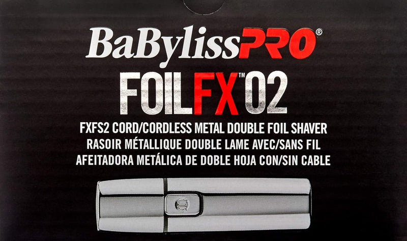 BaBylissPRO METALFX Single and Double Foil Shavers