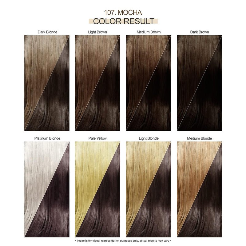 Adore Semi Permanent Hair Color - Vegan and Cruelty-Free Brown Hair Dye - 4 Fl Oz - 110 Darkest Brown