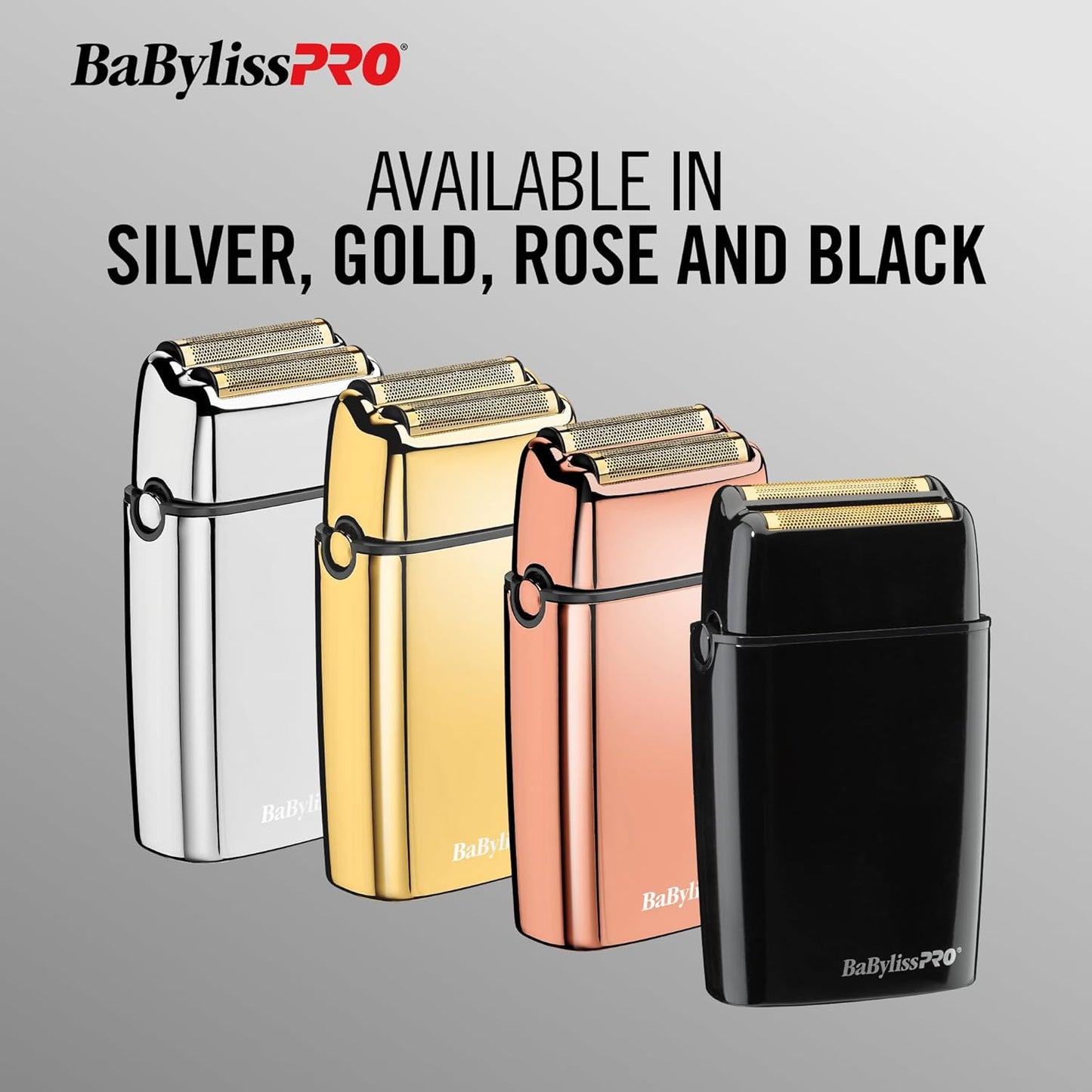 BaBylissPRO METALFX Single and Double Foil Shavers