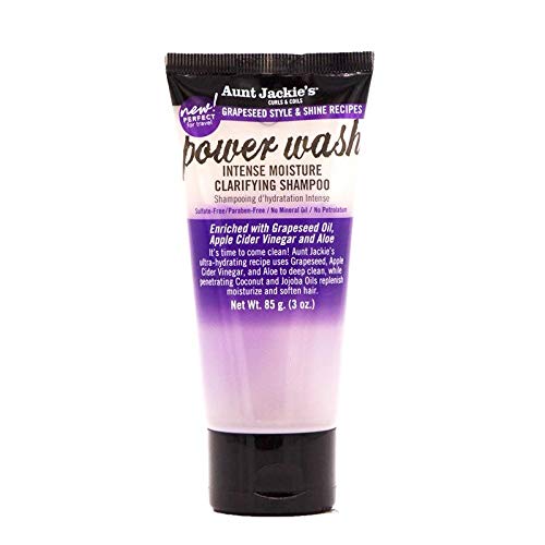 Aunt Jackie's Power Wash Instant Moisturizer Shampoo 3 Oz.