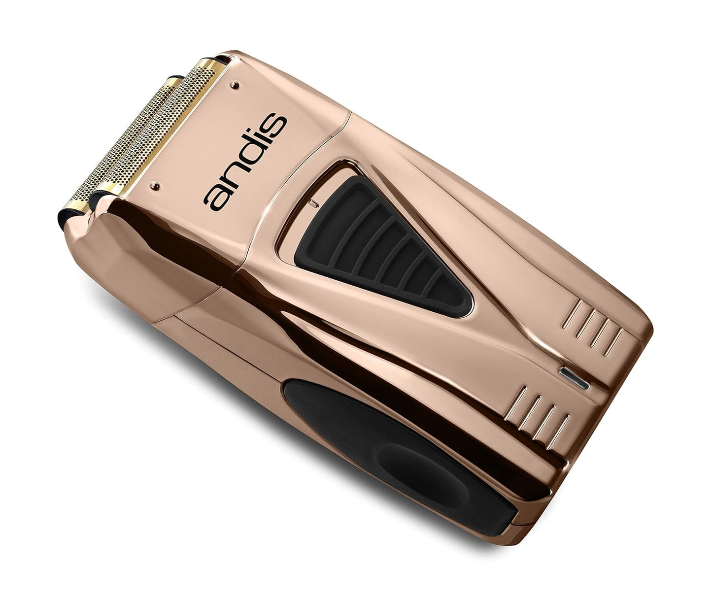Andis 17220 Pro Foil Lithium Plus Titanium Foil Shaver, Cord/Cordless - Professional Turbocharged Cordless Men’s Shaver with USB Charger - Copper