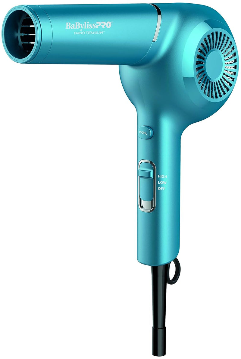 BabylissPRO Nano Titanium Ultra-Thin Hair Straightener, Professional Flat Iron For All Hair Types