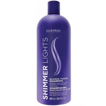 Clairol Shimmer Lights Shampoo Blonde and Silver 32 oz