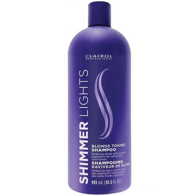 Clairol Shimmer Lights Shampoo Blonde and Silver 32 oz