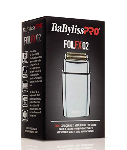 BaBylissPRO METALFX Single and Double Foil Shavers