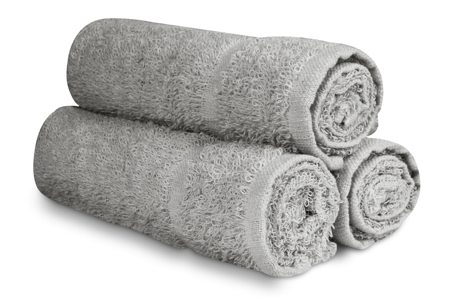 16 x 27" Silver Grey 100% Cotton ULTRA Salon Towel