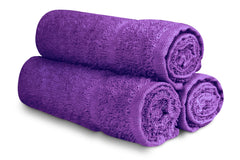 16 x 27" Purple 100% Cotton ULTRA Salon Towel