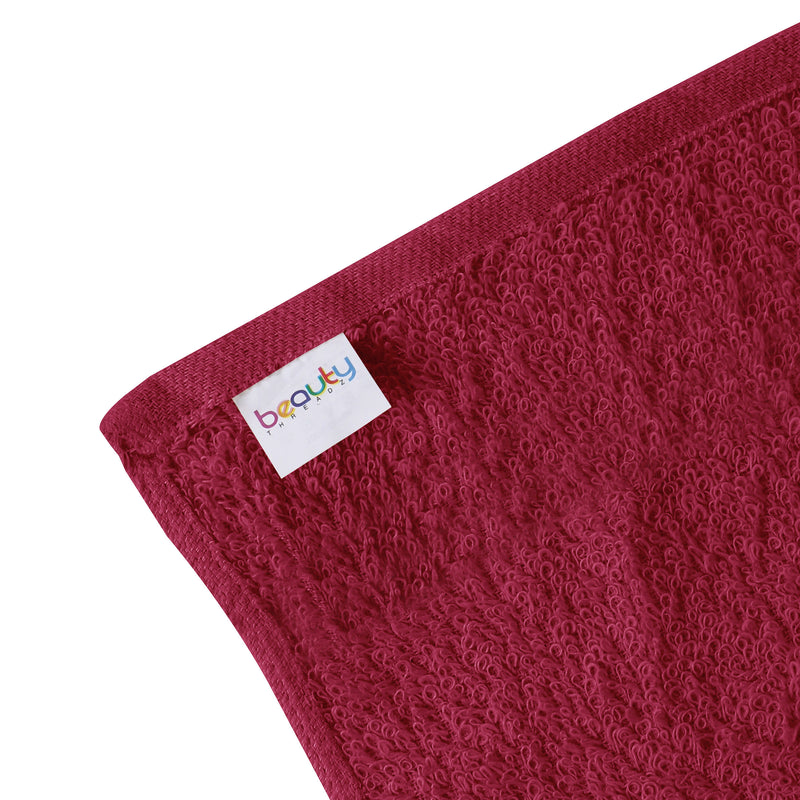 16 x 27" Burgundy 100% Cotton Premium Towel