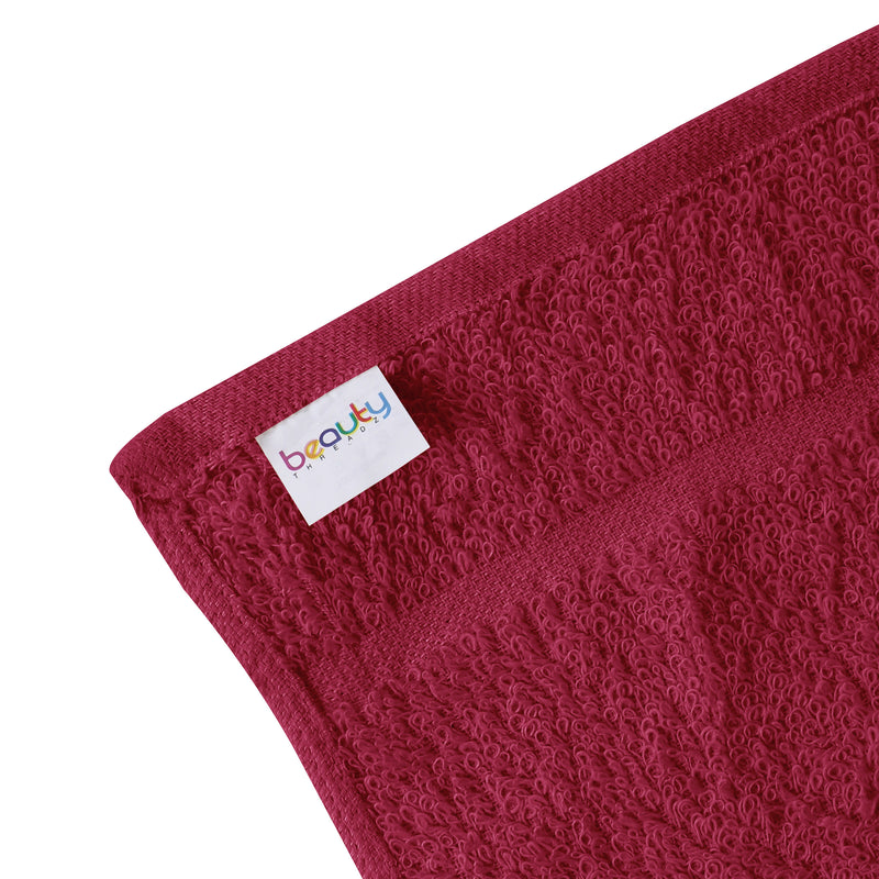 16 x 27" Burgundy 100% Cotton ULTRA Salon Towel