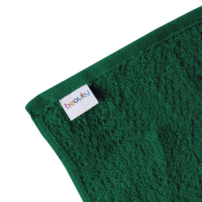 16 x 27" Forest Green 100% Cotton Premium Salon Towel