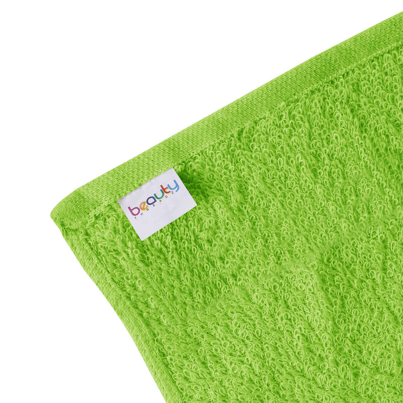 16 x 27" Lime Green 100% Cotton Premium Salon Towel