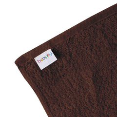 16 x 27" Brown 100% Cotton Premium Salon Towel