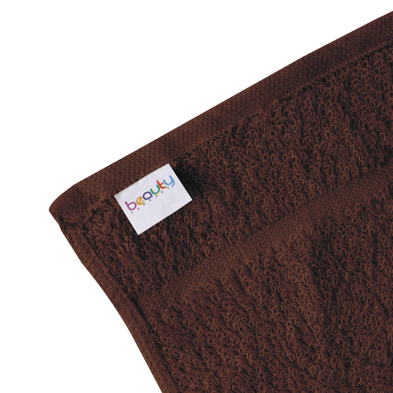 16 x 27" Brown 100% Cotton ULTRA Salon Towel