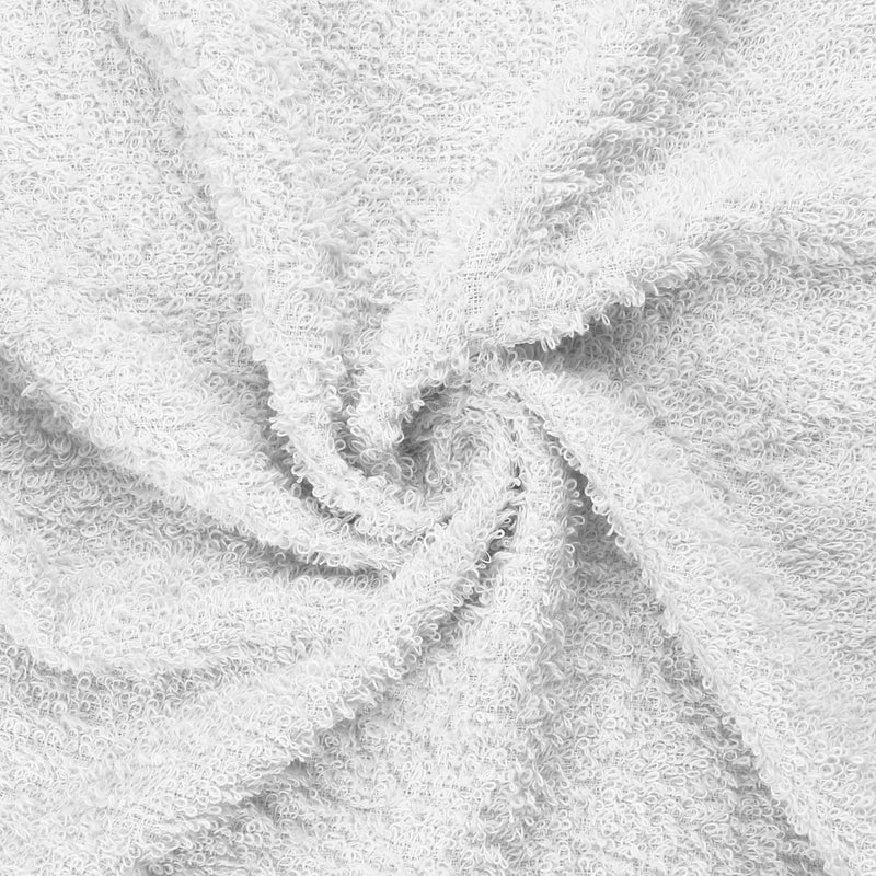 15 x 25" White 100% Cotton Economy Towel