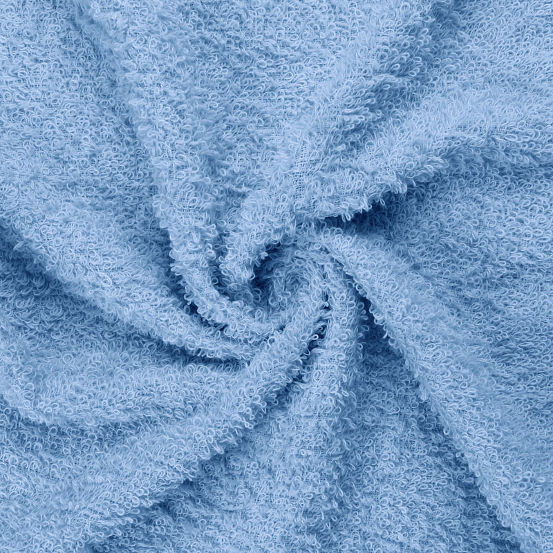 16 x 27" Light Blue 100% Cotton Premium Salon Towel