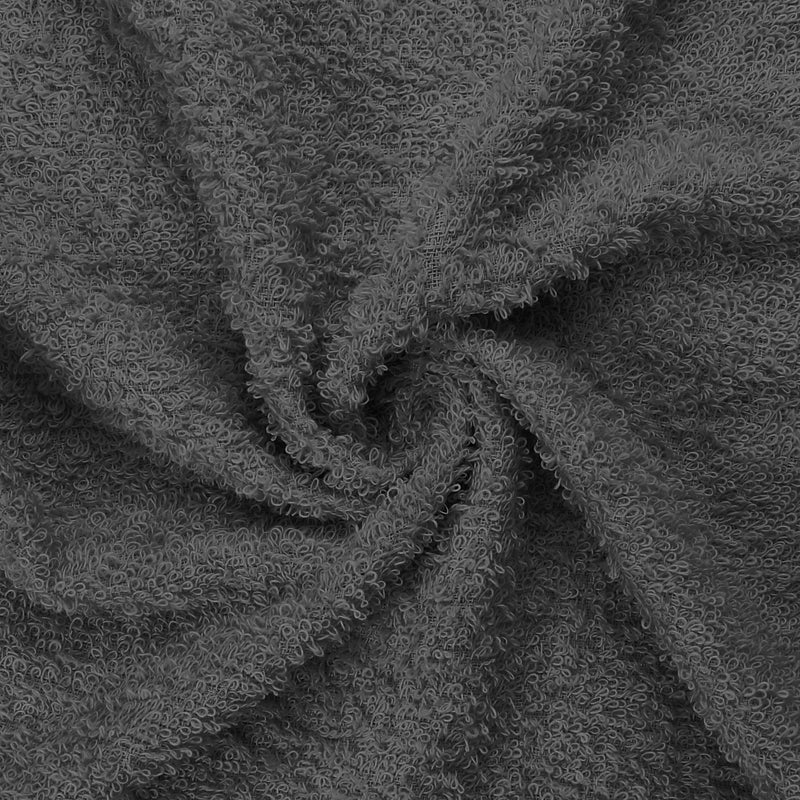 16 x 27" Charcoal Grey 100% Cotton Premium Salon Towel