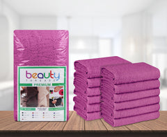 16 x 27" Mauve Pink 100% Cotton Premium Salon Towels