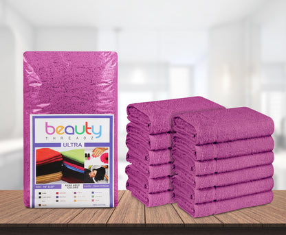 16 x 27" Mauve Pink 100% Cotton ULTRA Salon Towel