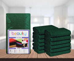 15 x 25" Forest Green 100% Cotton Economy Towel