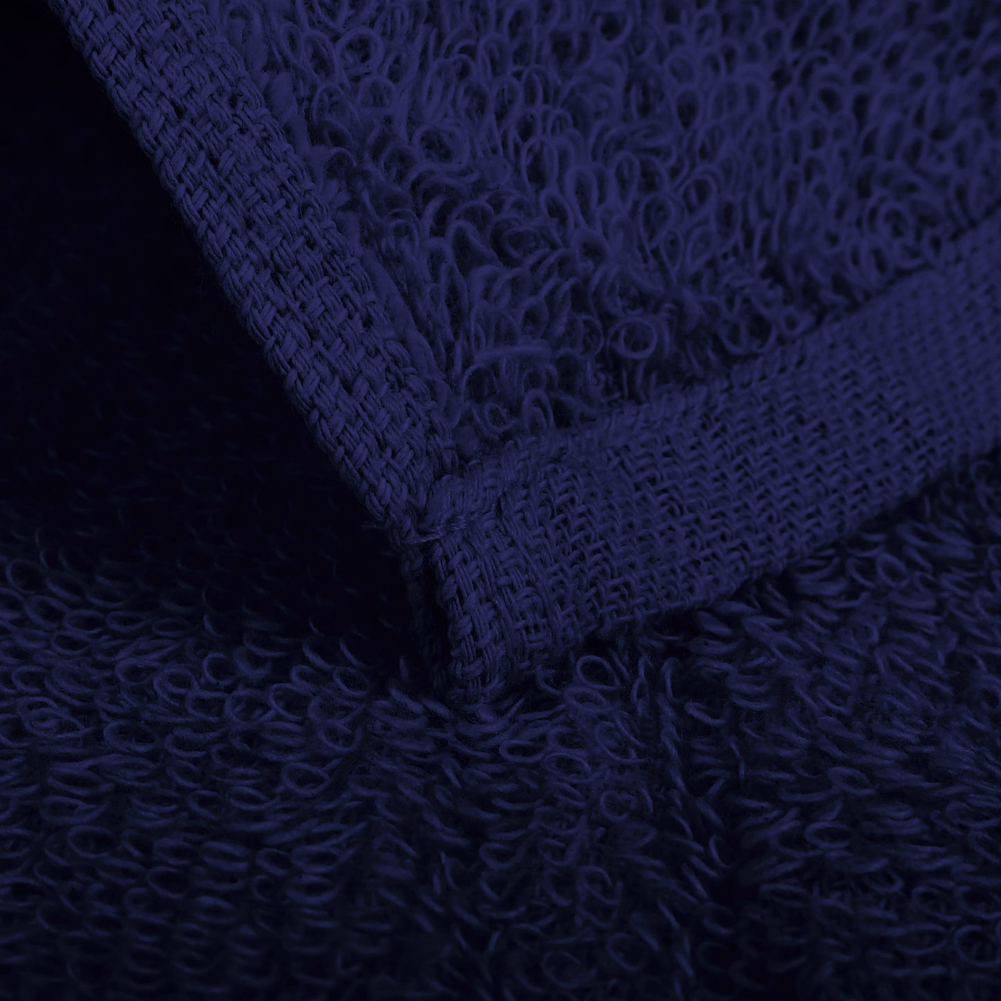15 x 25" Navy Blue 100% Cotton Economy Towel