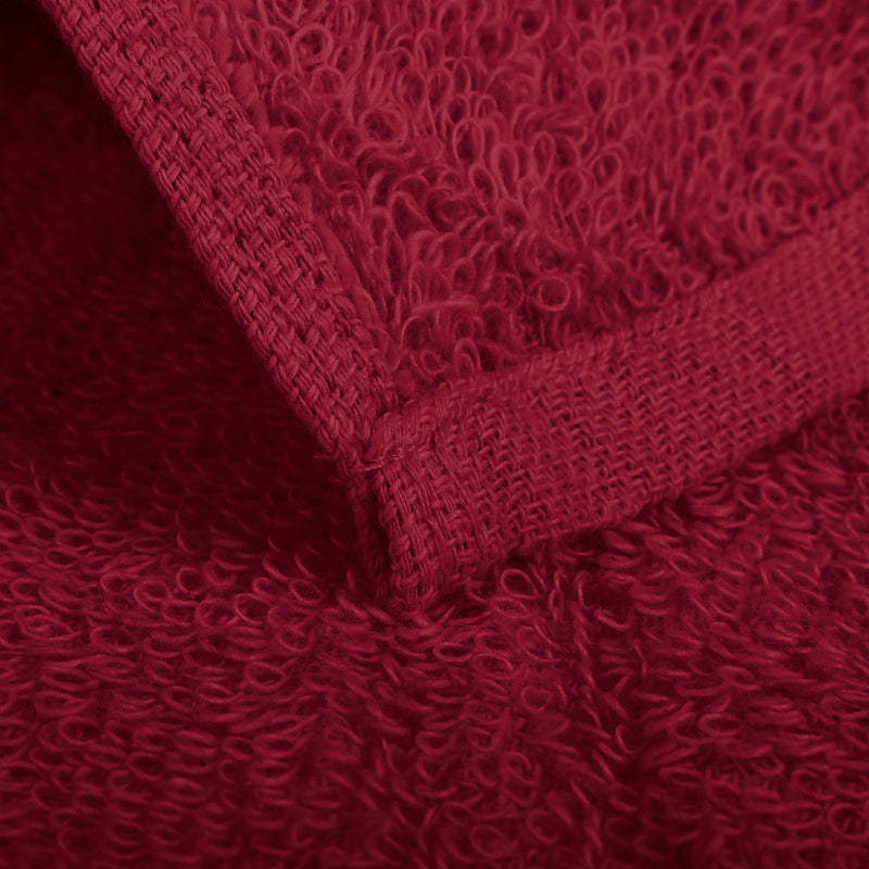 16 x 27" Burgundy 100% Cotton Premium Towel