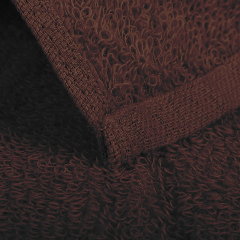 16 x 27" Brown 100% Cotton ULTRA Salon Towel