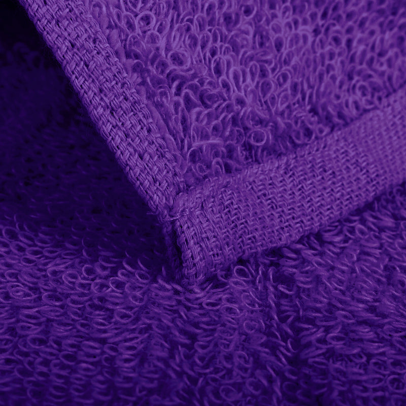 16 x 27" Purple 100% Cotton ULTRA Salon Towel
