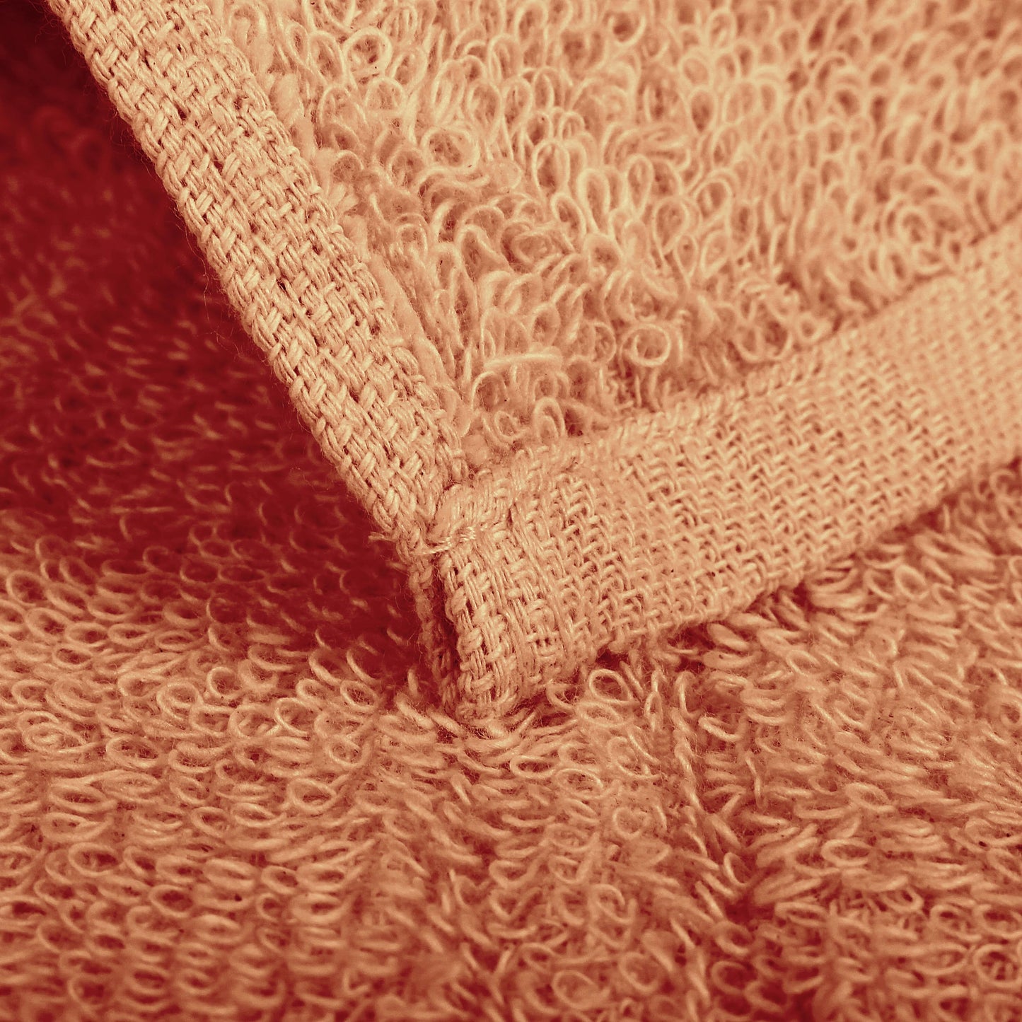 16 x 27" Peach 100% Cotton ULTRA Salon Towel