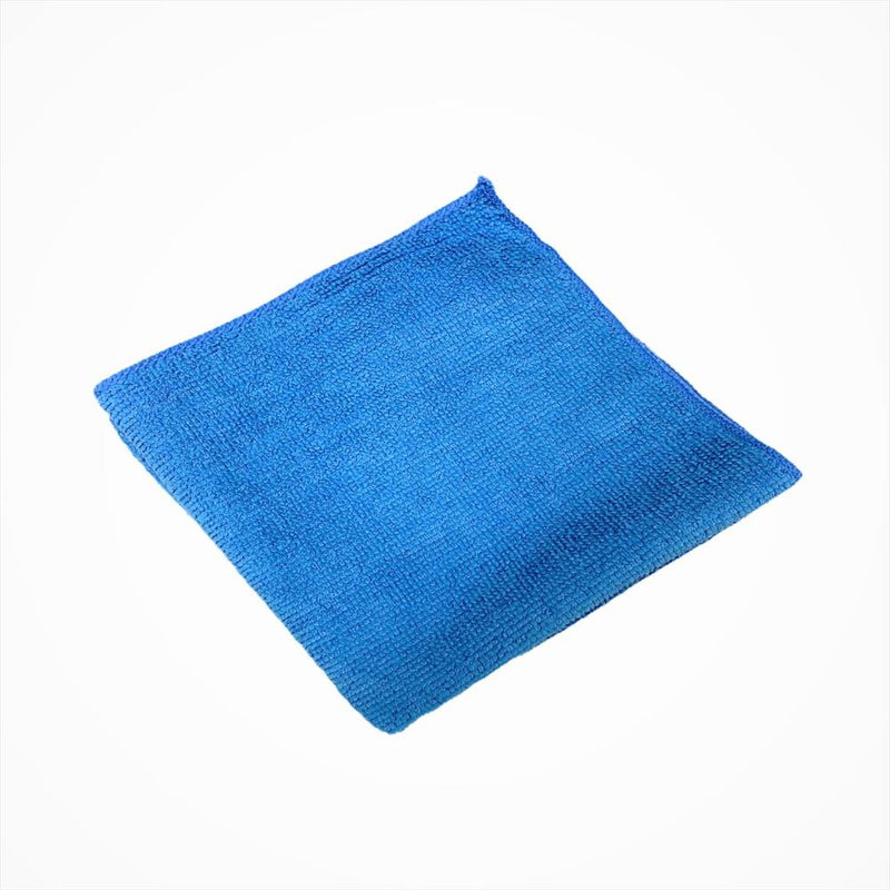 12 x 12 Blue Economy Microfiber Towel (24 Pack)