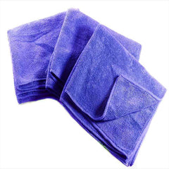 The Towel guys 16 x 27" Blue Professional Grade Microfiber Towel