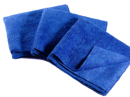 16 x 27" Royal Blue Edgeless Microfiber Towel