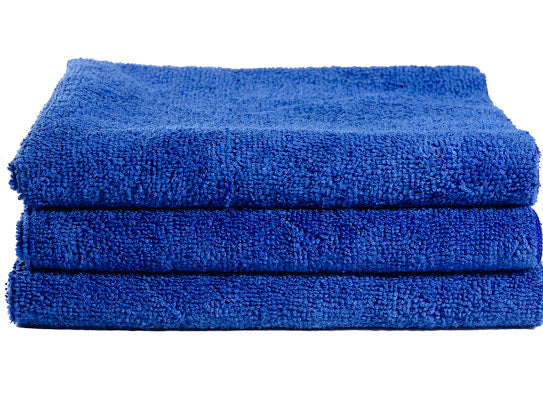 16 x 27" Royal Blue Edgeless Microfiber Towel