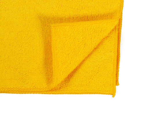 16 x 16" Gold Economy Microfiber Towel (36 Pack)