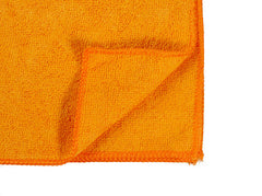 The Towel Guys 16 x 16" Orange Economy Microfiber Towel (36 Pack)