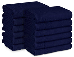 16 x 27" Navy Blue 100% Cotton ULTRA Salon Towel