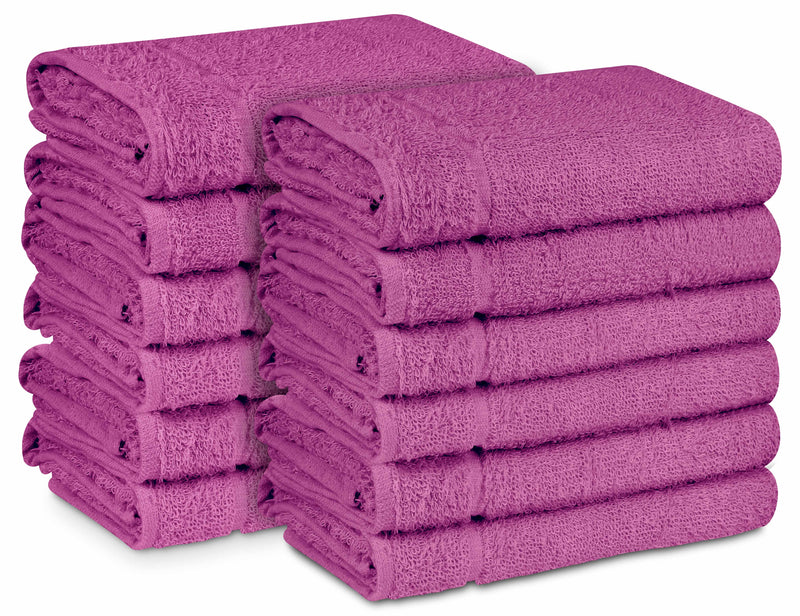 16 x 27" Mauve Pink 100% Cotton Premium Salon Towels