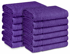 16 x 27" Purple 100% Cotton ULTRA Salon Towel