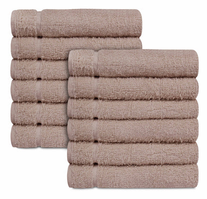 16 x 27" Camel Taupe 100% Cotton ULTRA Salon Towel