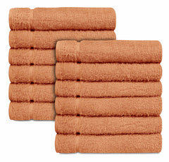 16 x 27" Peach 100% Cotton ULTRA Salon Towel