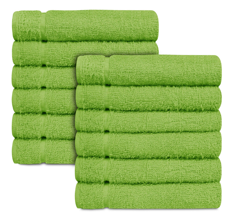 16 x 27" Lime Green 100% Cotton ULTRA Salon Towel