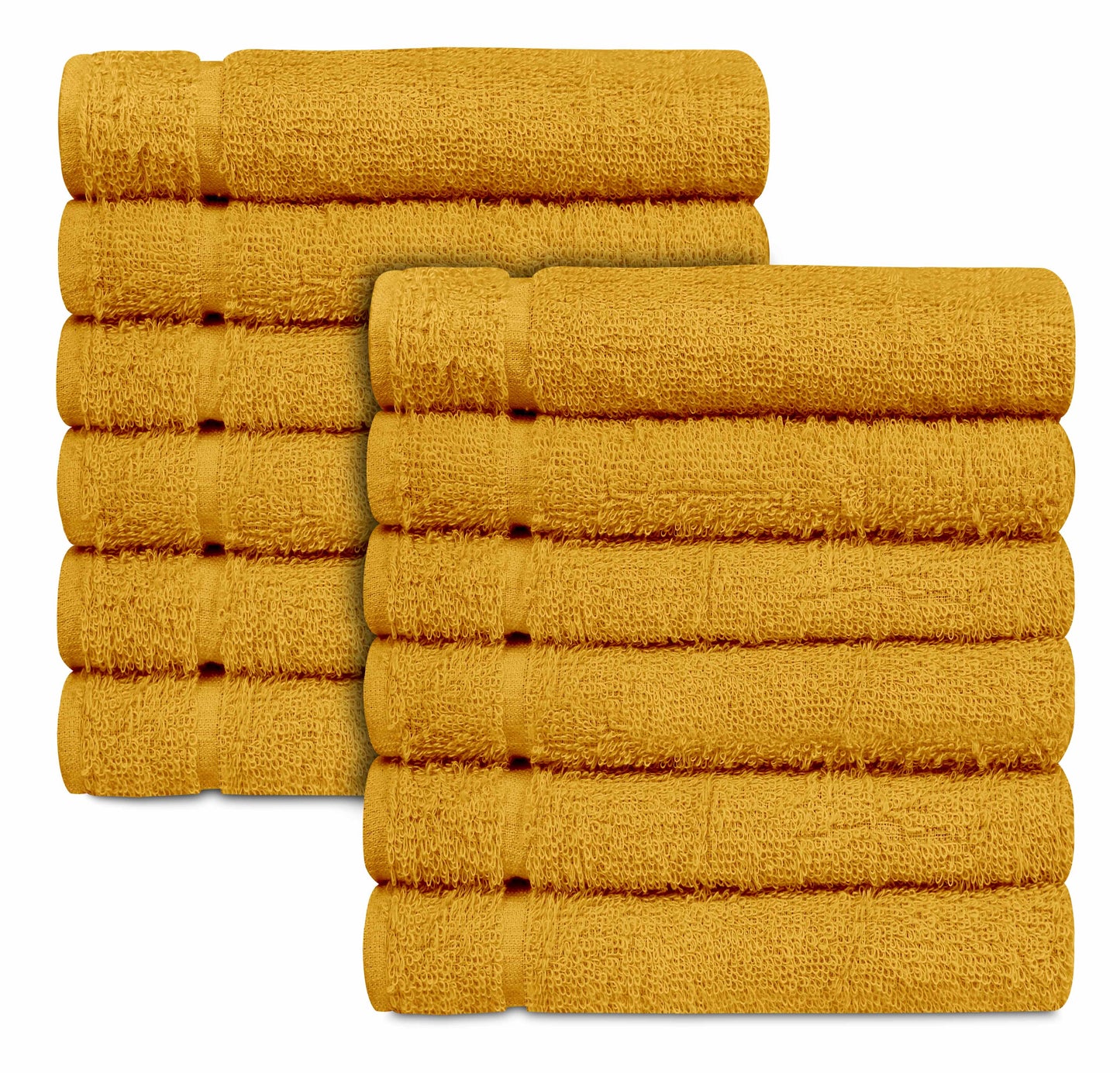16 x 27" Gold 100% Cotton ULTRA Salon Towel