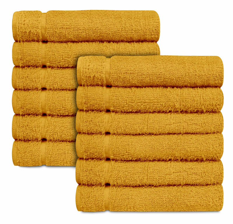 16 x 27" Gold 100% Cotton ULTRA Salon Towel