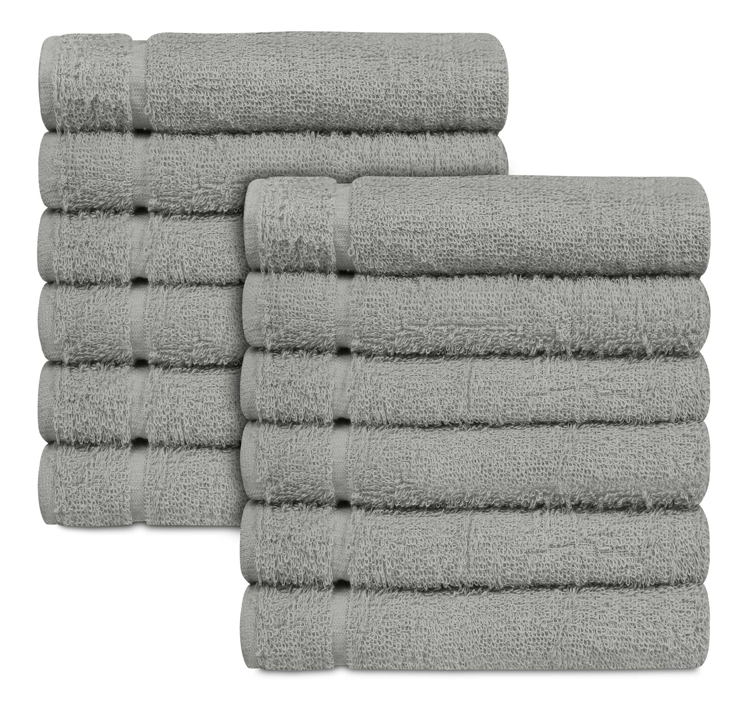 16 x 27" Silver Grey 100% Cotton ULTRA Salon Towel