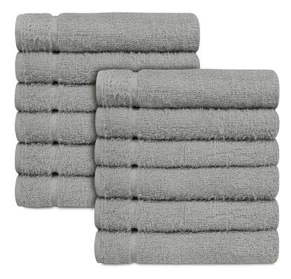 16 x 27" Silver Grey 100% Cotton ULTRA Salon Towel