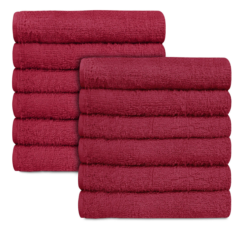 16 x 27" Burgundy 100% Cotton Premium Towel