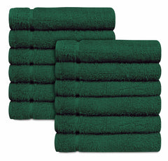 15 x 25" Forest Green 100% Cotton Economy Towel