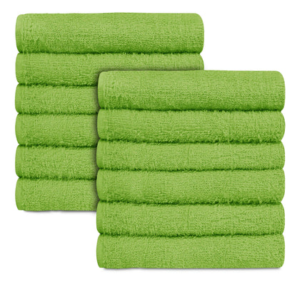 16 x 27" Lime Green 100% Cotton Premium Salon Towel