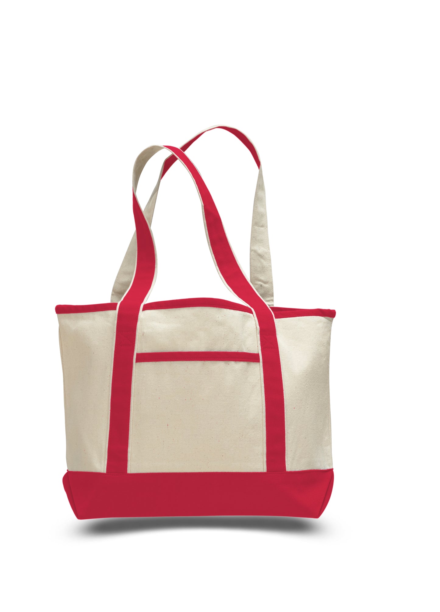 Small  Canvas Deluxe Tote Bag 18-1/2"W x 12"H x 5-1/2"D
