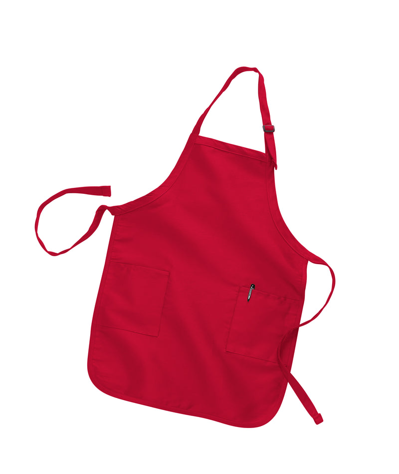 Full Length Apron with Pockets 22"W x 30"H 12 pc pack ( 1 Dozen )