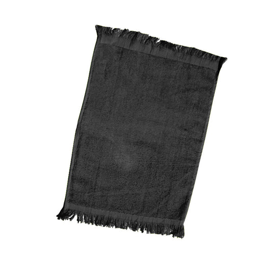 Fingertip Towel Fringed 11" x 18" 48 Pc Pack (4 Dozen) 1.3lbs per dozen